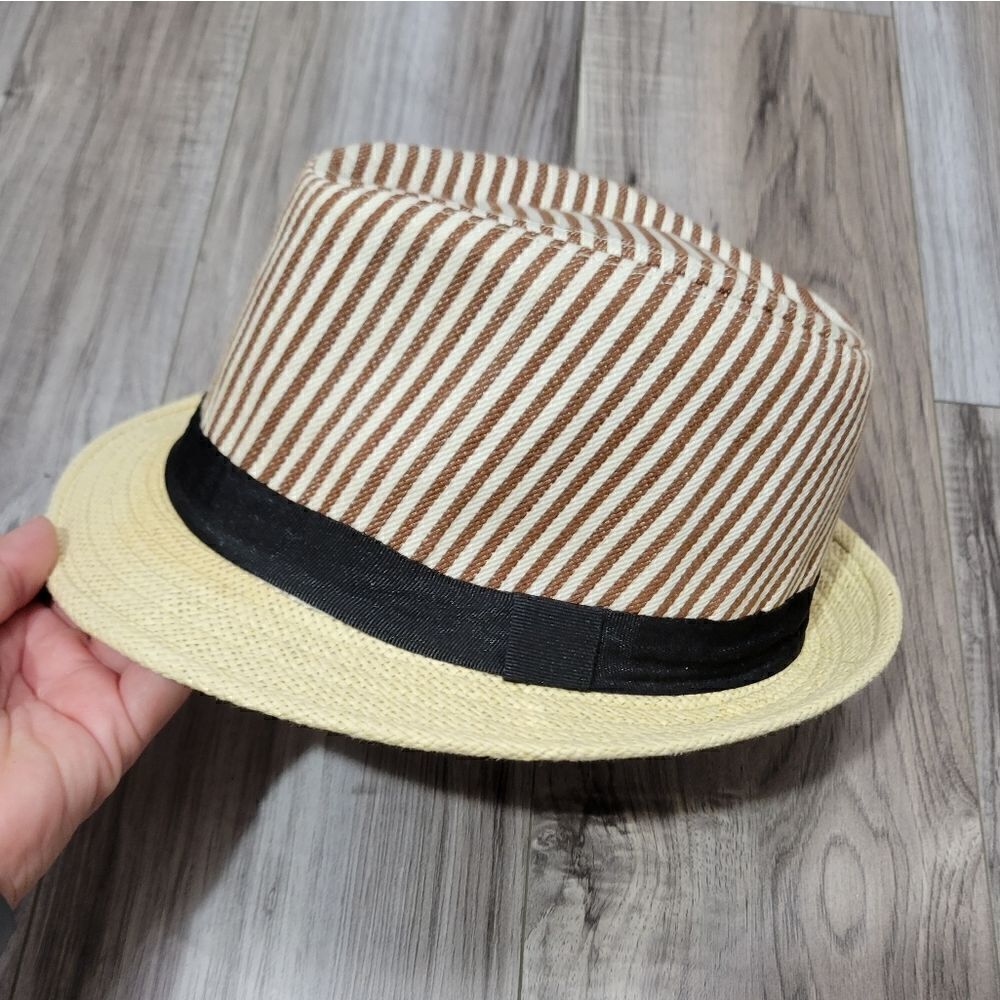 Striped fedora hat - Picture 8 of 13